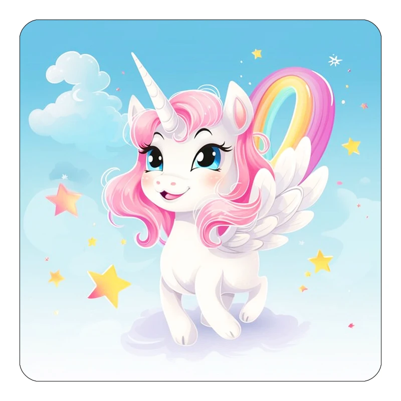 مگنت کاکتی طرح اسب تک شاخ و یونیکورن مدل mp30970