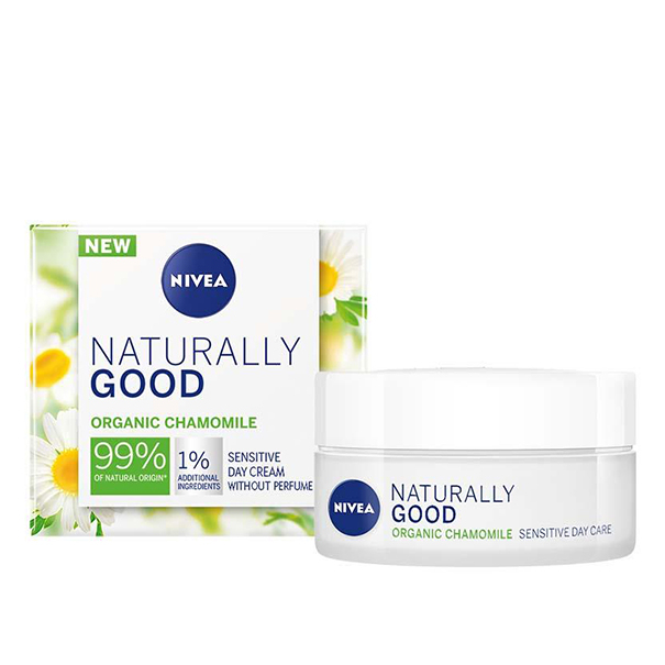 کرم آبرسان روز نیوآ مدل NATURALLY GOOD ORGANIC CHAMOMILE حجم 50 میلی لیتر
