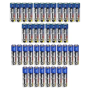 Camelion Super Heavy Duty AA And AAA Battery Pack Of 40