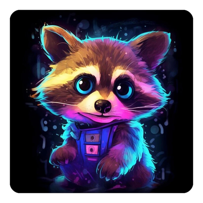 مگنت کاکتی طرح حیوانات رنگی مدل mp25797