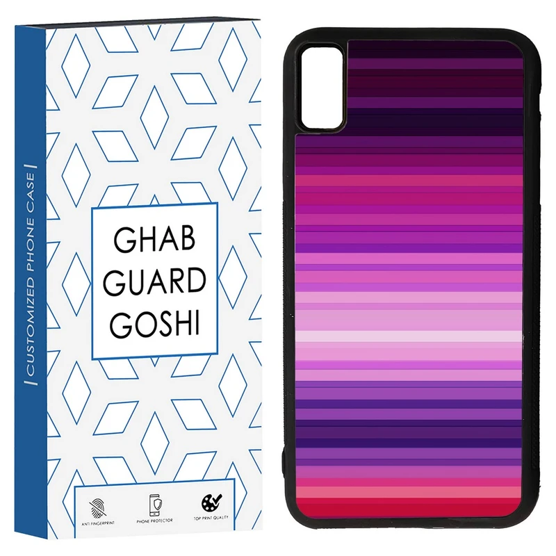 کاور قاب گارد گوشی طرح رنگی کد TPU-073 مناسب برای گوشی موبایل اپل Iphone XS MAX/ Iphone X MAX