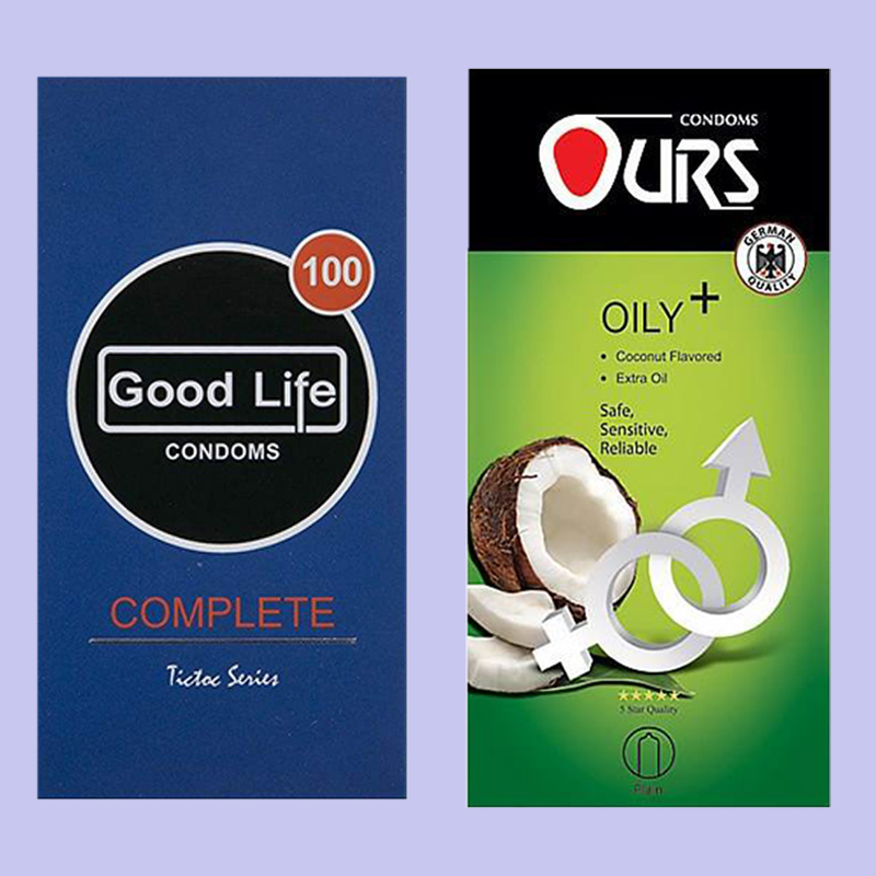 کاندوم گودلایف مدل Complete بسته 12 عددی به همراه کاندوم اورز مدل Oily Plus بسته 12 عددی