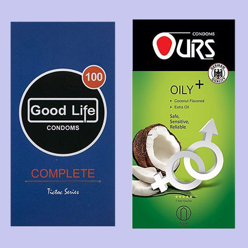 کاندوم گودلایف مدل Complete بسته 12 عددی به همراه کاندوم اورز مدل Oily Plus بسته 12 عددی