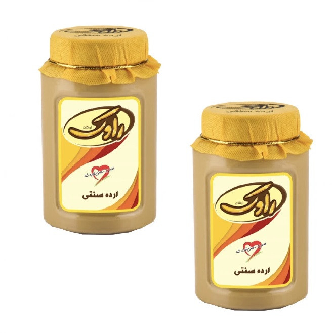 ارده سنتی راوک - 700 گرم مجموعه 2 عددی
