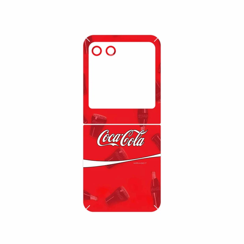 برچسب پوششی ماهوت مدل Coca_Cola_Logo مناسب برای گوشی موبایل موتورولا Razr 40 Ultra