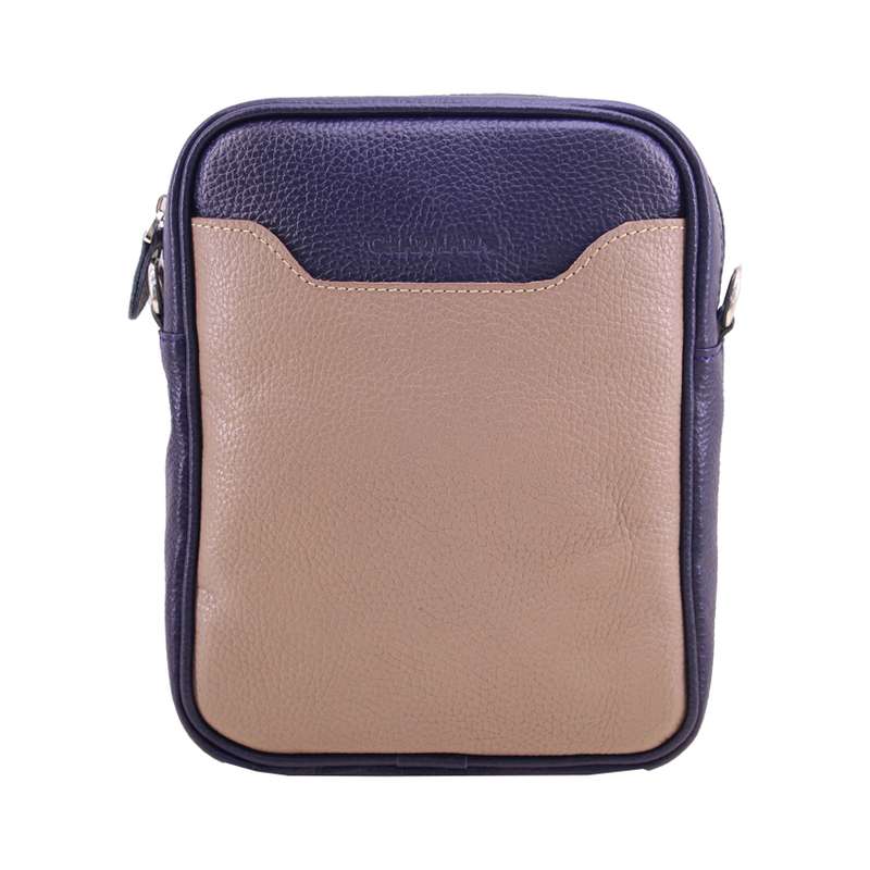 کیف رودوشی مردانه چرم آرا مدل d079 کد mix