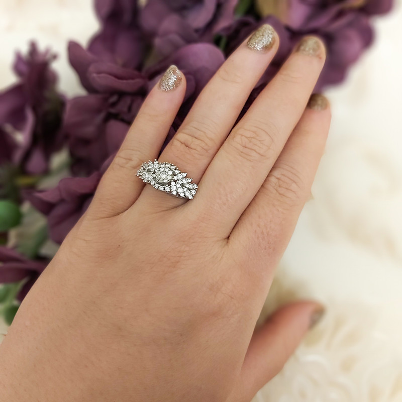 انگشتر نقره زنانه مدل AMT_R069 انگشتر نقره زنانه مدل AMT_R069