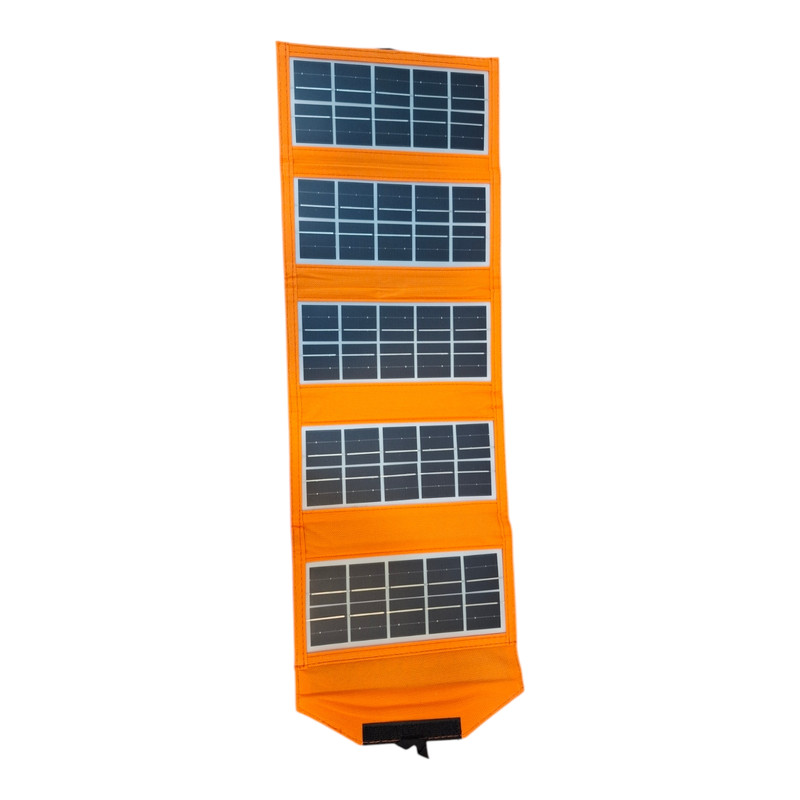 پنل خورشیدی تاشو کیفی 30 وات سی سی لامپ مدل CL-ZD1840