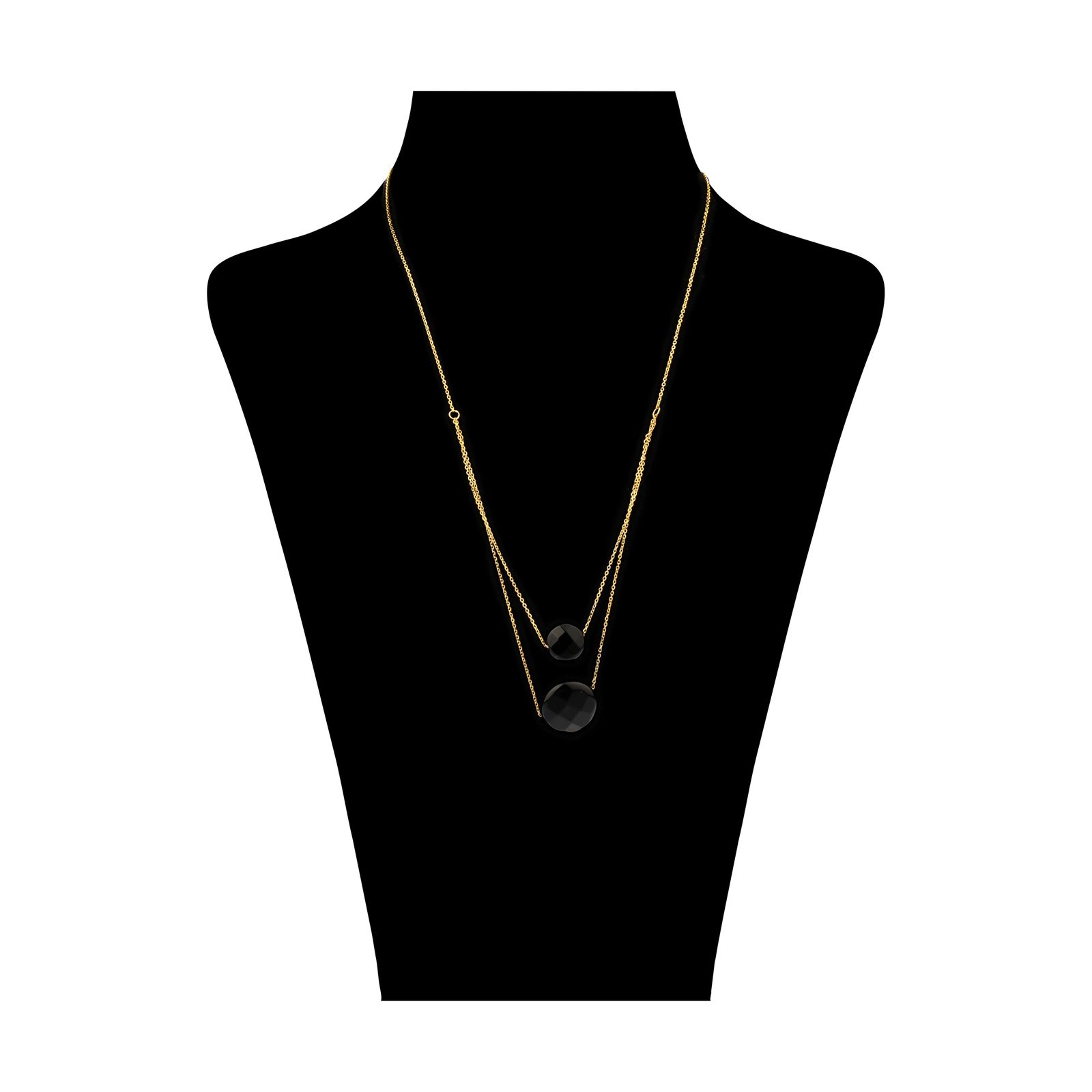 گردنبند طلا 18 عیار زنانه مایا ماهک مدل MM1159 -  - 1