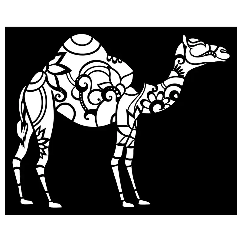 شابلون مدل شتر کد SP405-1