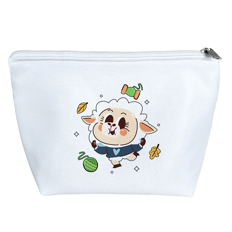 کیف لوازم آرایش دخترانه خندالو مدل گوسفند کد 3463