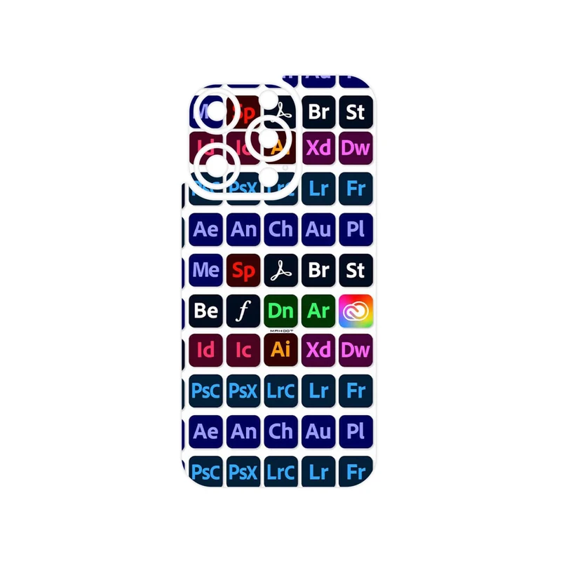 برچسب پوششی ماهوت مدل Adobe مناسب برای گوشی موبایل اپل iPhone 15 Pro