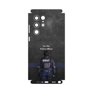MAHOOT Police Officer-FullSkin Cover Sticker for Samsung Galaxy S22 Ultra 5G