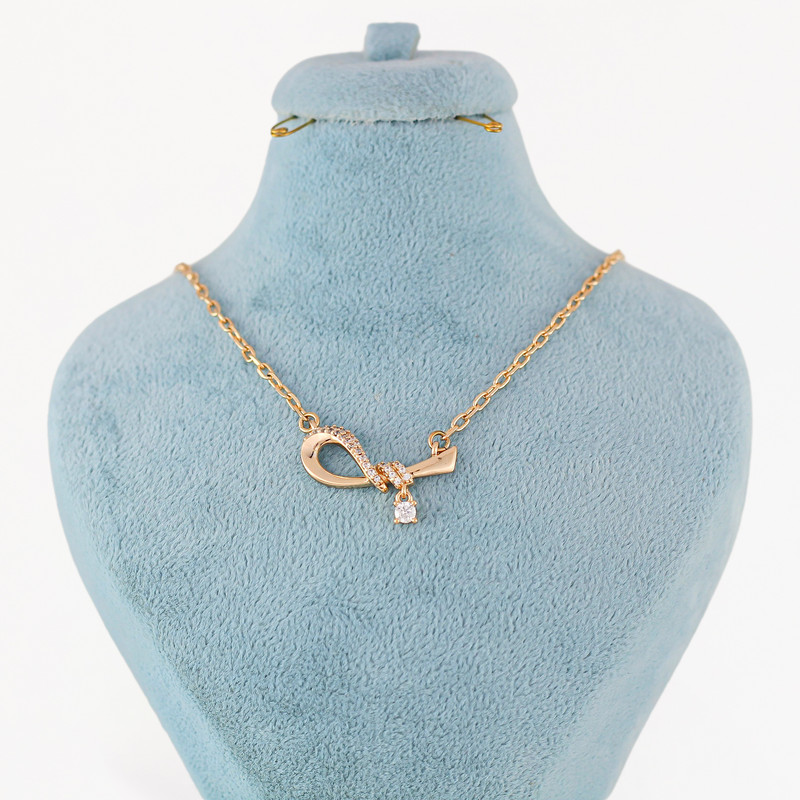 گردنبند زنانه ژوپینگ مدل پاپیون کد oo645