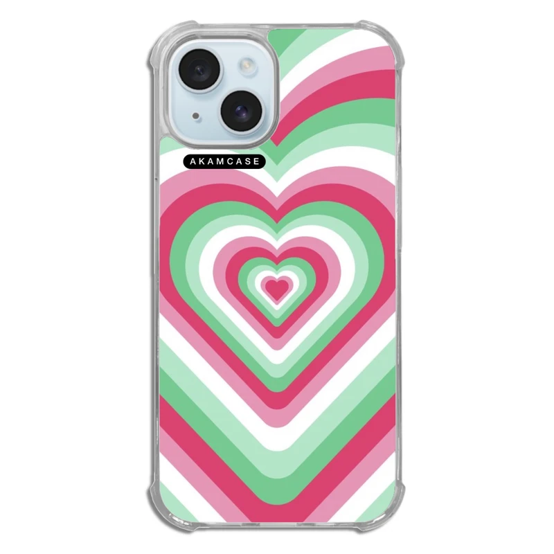 کاور آکام مدل AMCWTA15-HEART37 مناسب برای گوشی موبایل اپل iPhone 15