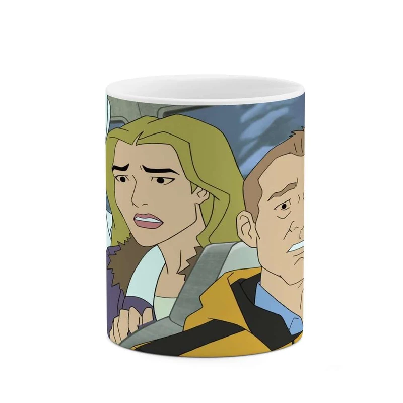 ماگ کاکتی مدل کارتون Mike Tyson Mysteries کد mgh22772