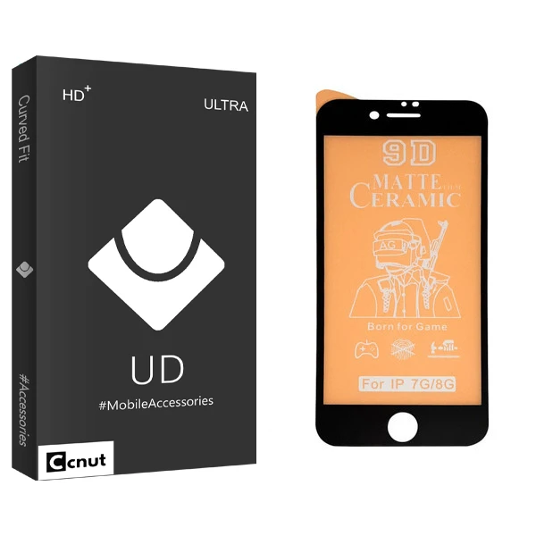 محافظ صفحه نمایش مات کوکونات مدل UD Black مناسب برای گوشی موبایل اپل iphone 7/8