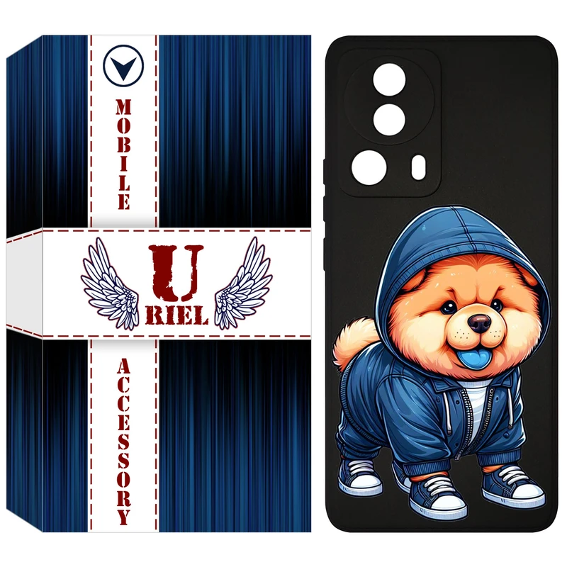 کاور یوریل مدل قاب KSH کد 65 طرح سگ آبی مناسب برای گوشی موبایل شیائومی 13 Lite