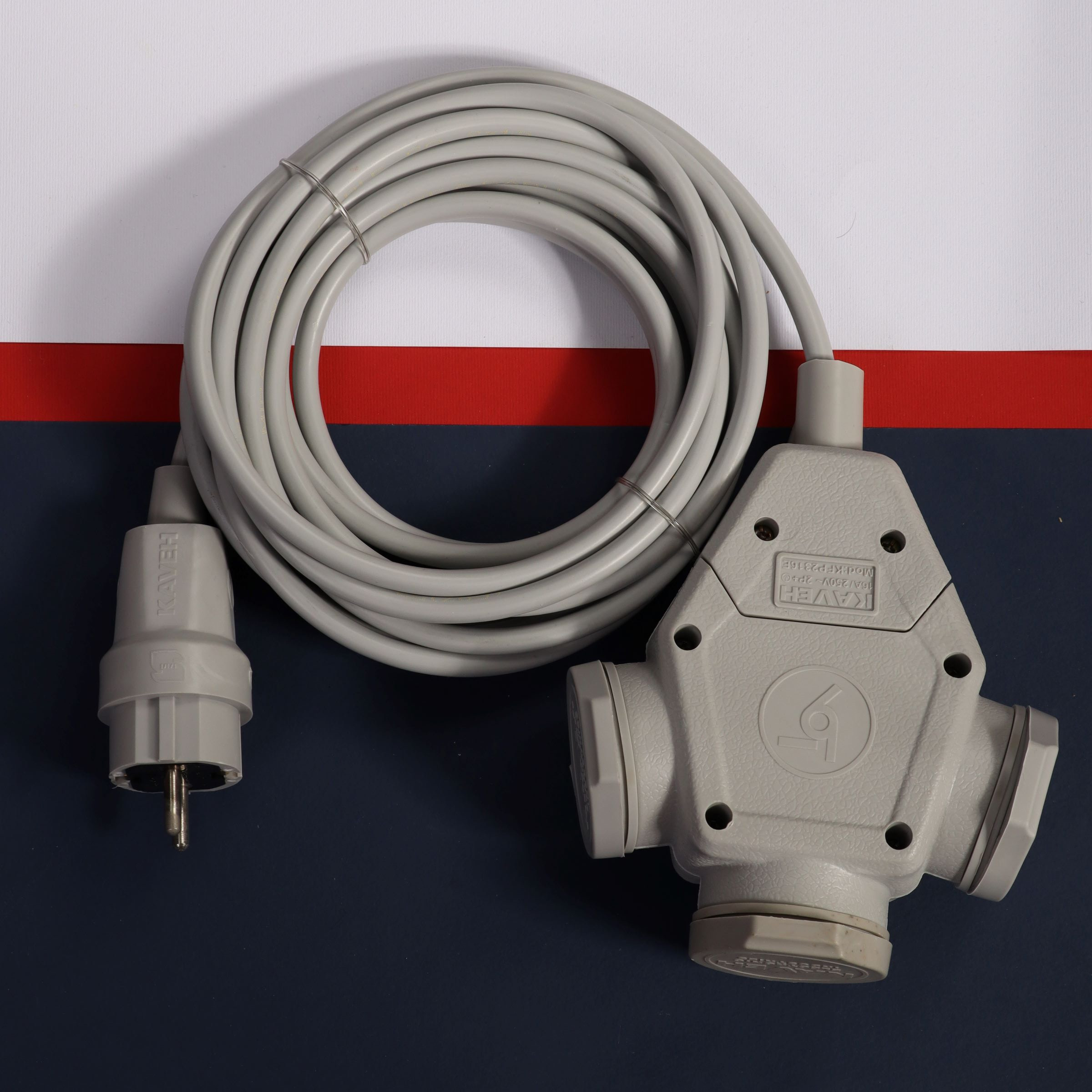 سه راهی برق سیار کاوه مدل صنعتی پرقدرت کد 10M