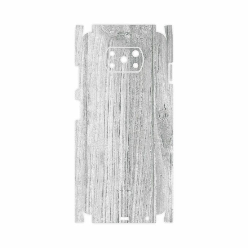 برچسب پوششی ماهوت مدل White Wood-FullSkin مناسب برای گوشی موبایل شیائومی Poco X3 NFC