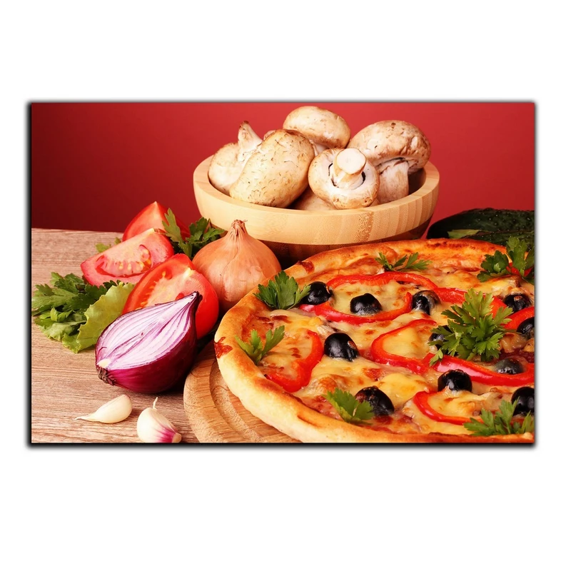 تابلو شاسی بکلیت طرح فست فود پیتزا مدل SH-4973