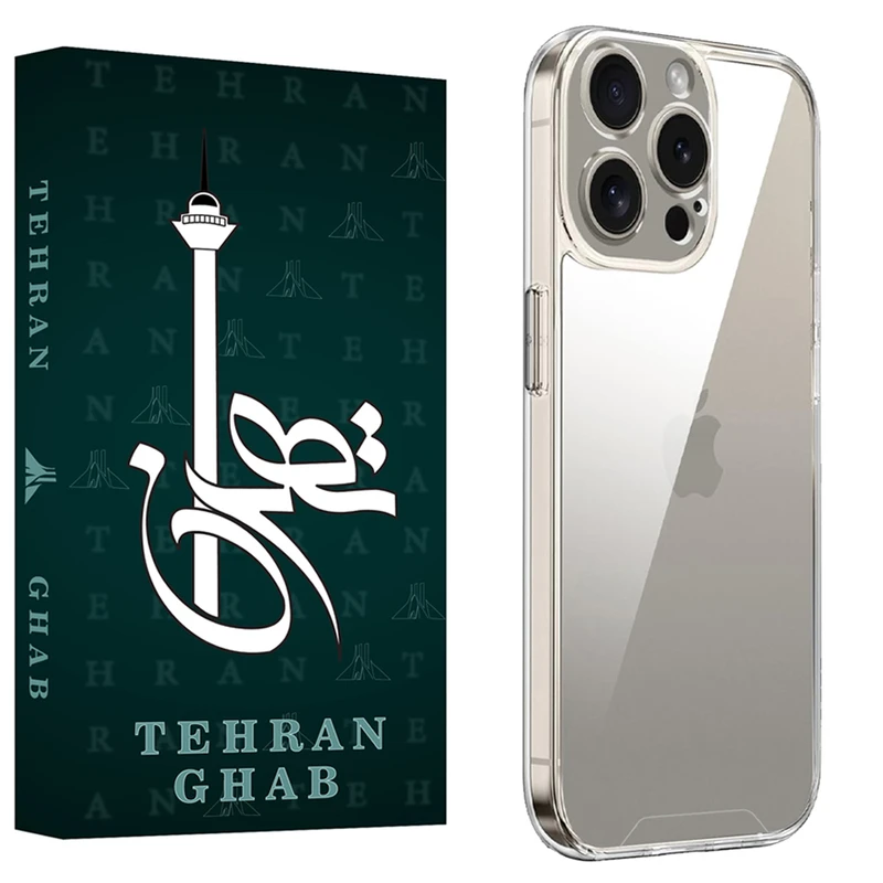 کاور تهران قاب مدل SPCT مناسب برای گوشی موبایل اپل iPhone 15 Pro
