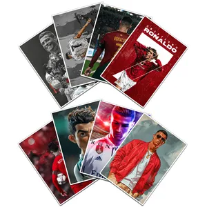 استیکر لپ تاپ و موبایل گوفی مدل کریستیانو رونالدو طرح Cristiano Ronaldo کد CR01 مجموعه 8 عددی