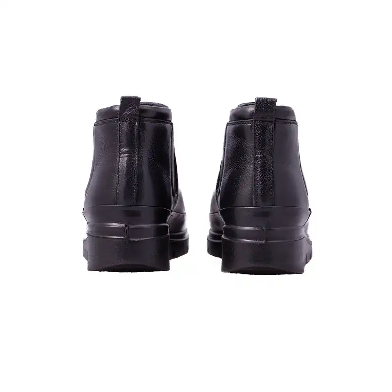 نیم بوت زنانه مدل روژان رنگ مشکی