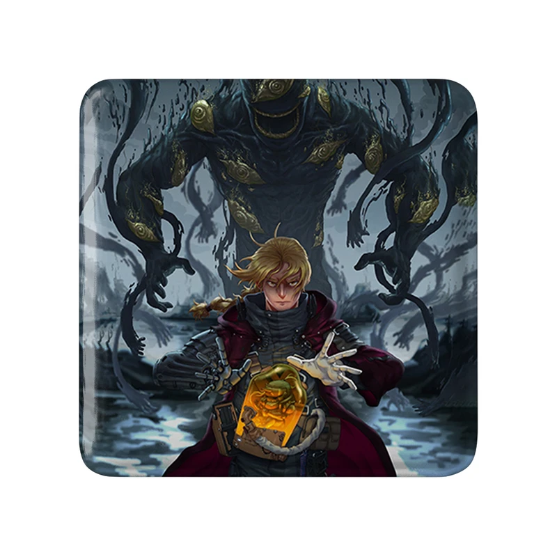 مگنت خندالو طرح بازی دث استرندینگ (Death Stranding) مدل مربعی کد 35101