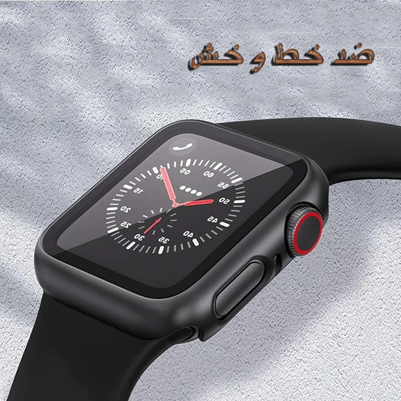 کاور قاب گارد مدل GRDSHEGR مناسب برای اپل واچ  41 میلی متری