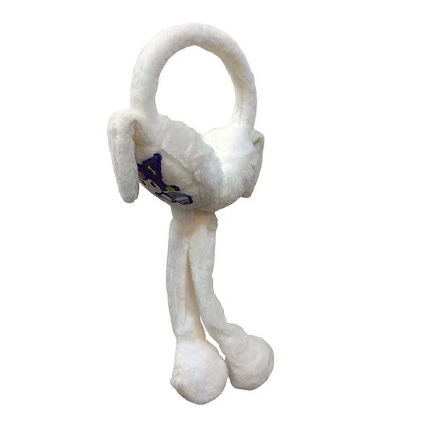 گوش گیر زمستانی بچگانه مدل پمپی طرح کرومی 001