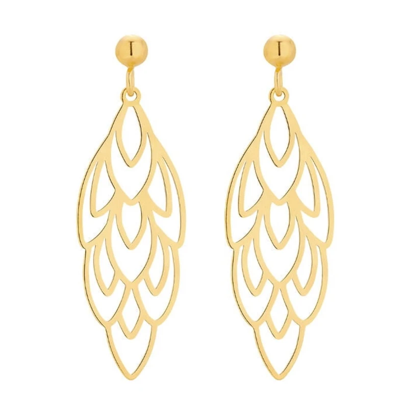 گوشواره طلا 18 عیار زنانه قیراط کد GH3323