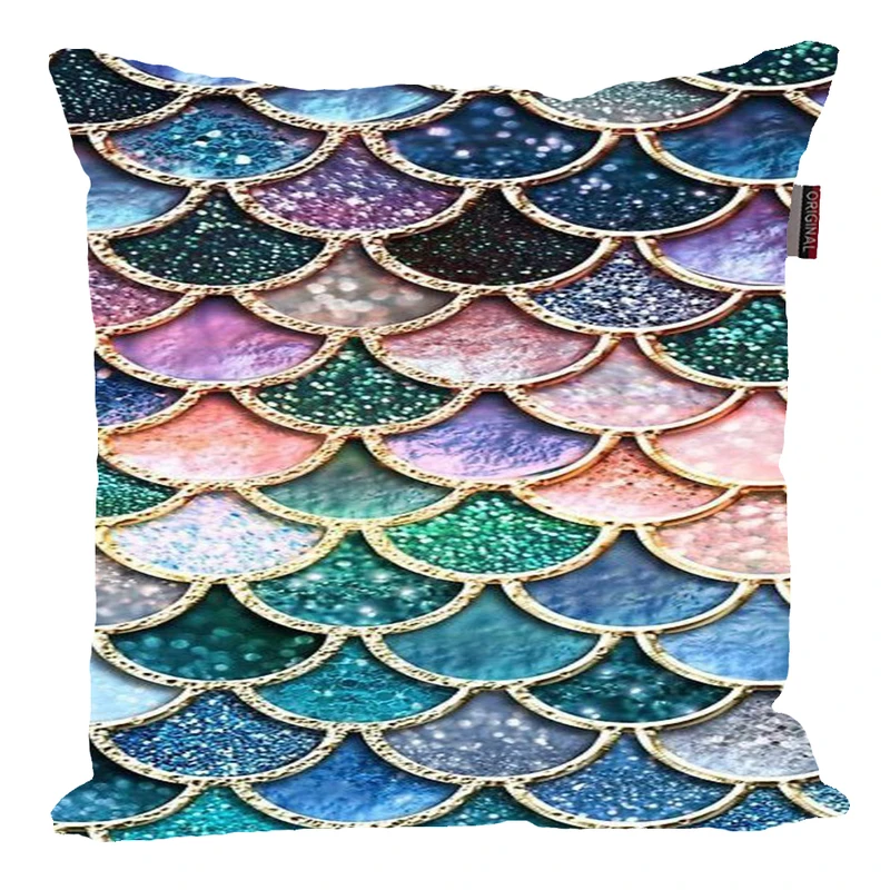 کوسن ناریکو طرح فانتزی مدل پولکی کد 02756