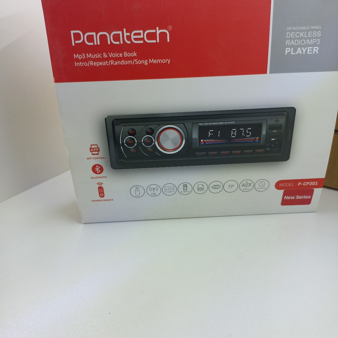 پخش کننده خودرو پاناتک مدل 301