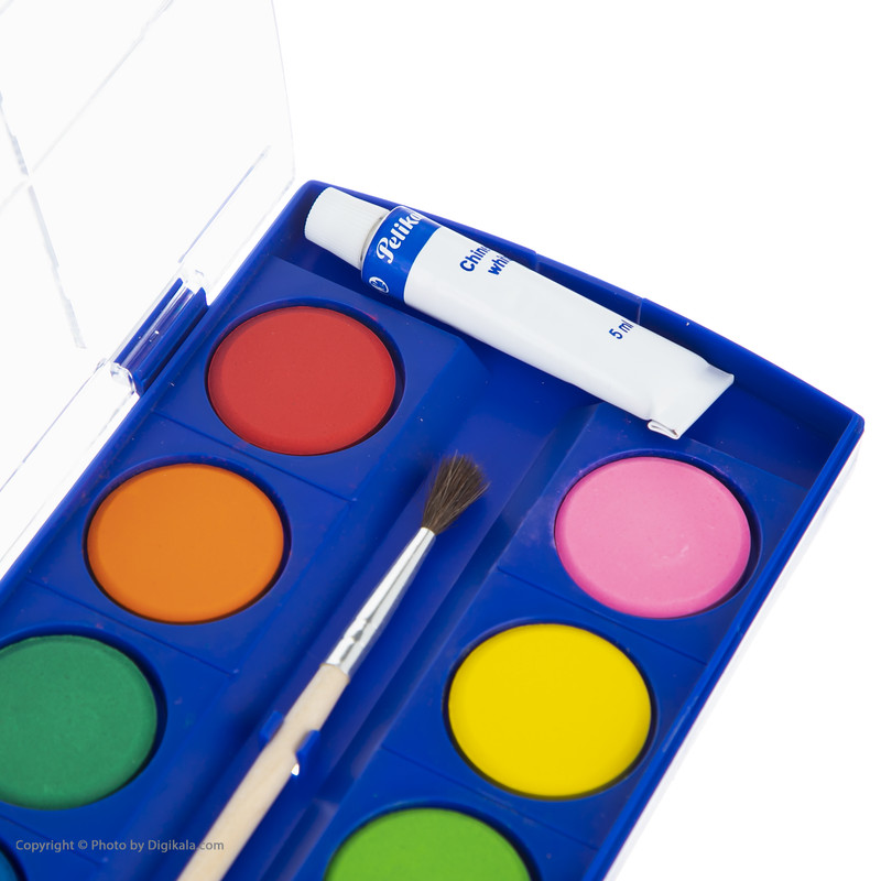 آبرنگ 12 رنگ پلیکان مدل Wa/12-606000