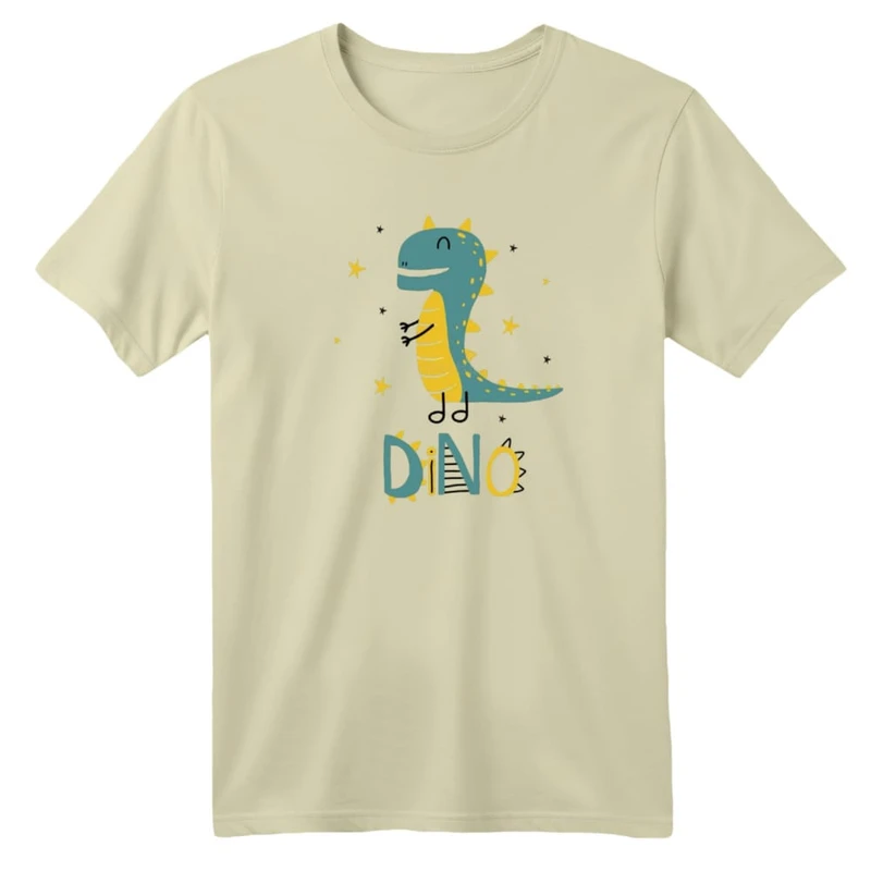 تی شرت آستین کوتاه بچگانه مدل دایناسور کد ۳۳