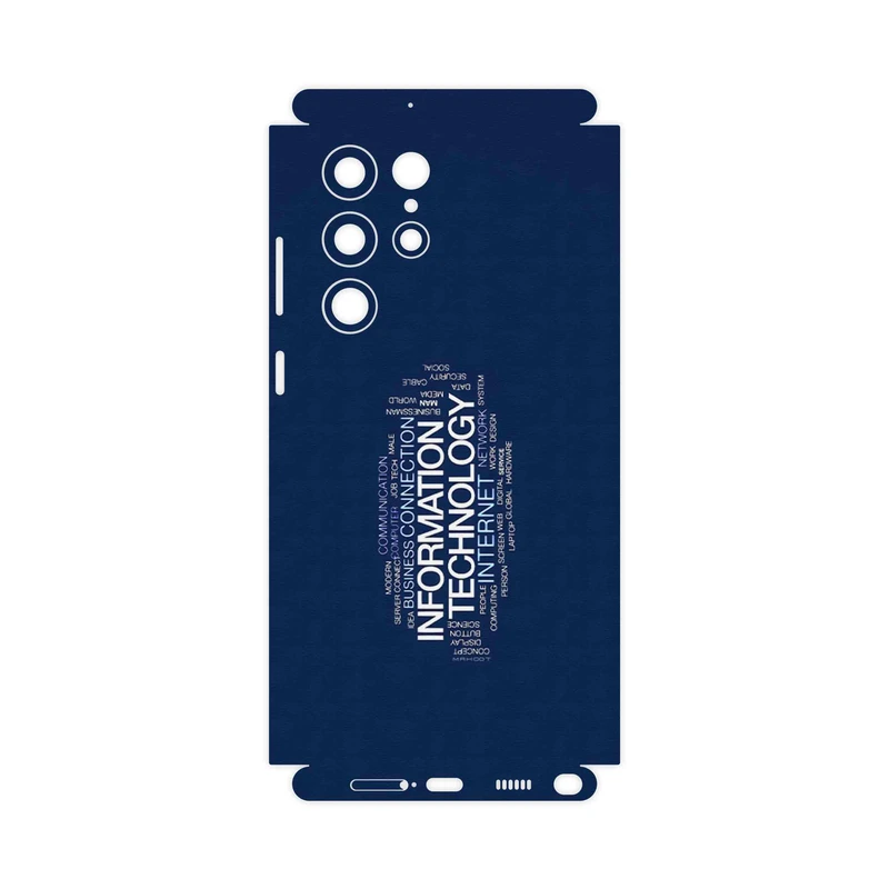 برچسب پوششی ماهوت مدل IT Science-FullSkin مناسب برای گوشی موبایل سامسونگ Galaxy S22 Ultra 5G