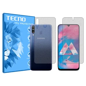 Matte tecno screen protector, HyMTT model, suitable for Samsung Galaxy M30 mobile phone, along with the phone back protector
