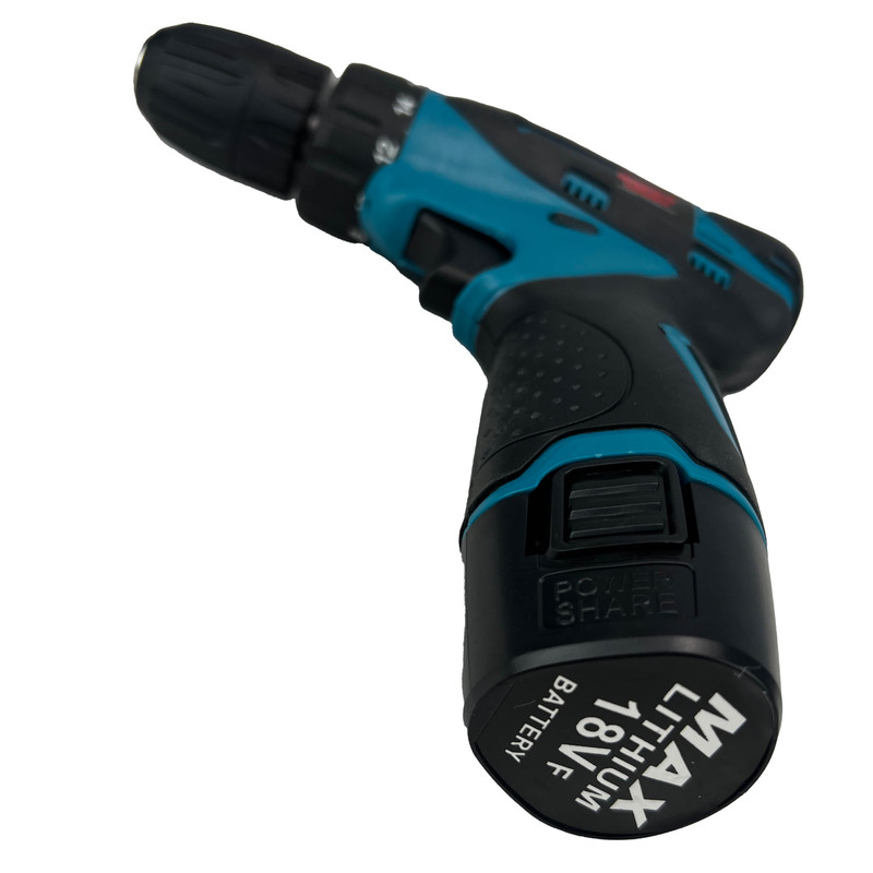 پیچ گوشتی شارژی باس مدل 18V-2B BLUE مجموعه 28 عددی