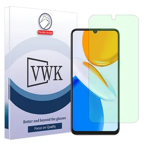VWK Tough model green light screen protector suitable for Honor X7 Mobile phone