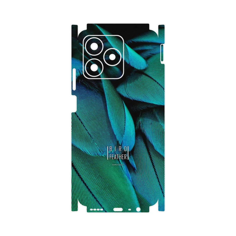 برچسب پوششی ماهوت مدل Green Feather-FullSkin مناسب برای گوشی موبایل ریلمی C53