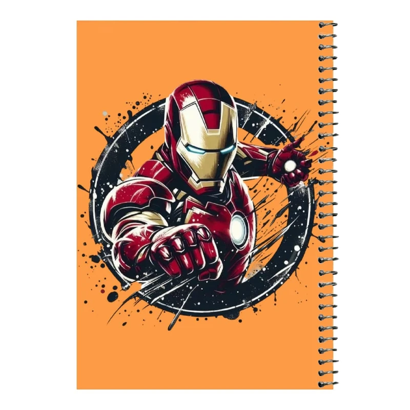 دفتر مشق 80 برگ اس جی طرح آیرون من    