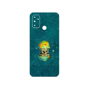 MAHOOT Collage of Earth Face Cover Sticker for OnePlus Nord N100