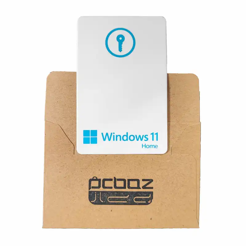 سیستم عامل ویندوز 11 نسخه هوم لایسنس ریتیل نشر پی سی باز