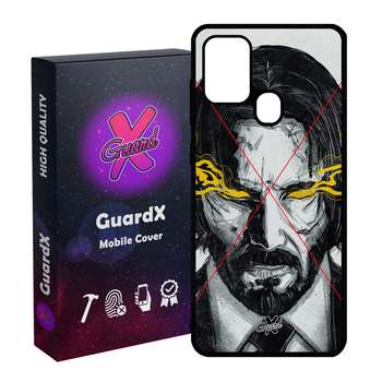 کاور گارد ایکس طرح John Wick مدل Glass10158 مناسب برای گوشی موبایل سامسونگ Galaxy A21s