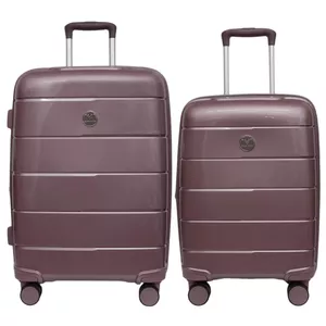 مجموعه دو عددی چمدان کاریبو مدل PP 20.24 سایز کوچک و متوسط