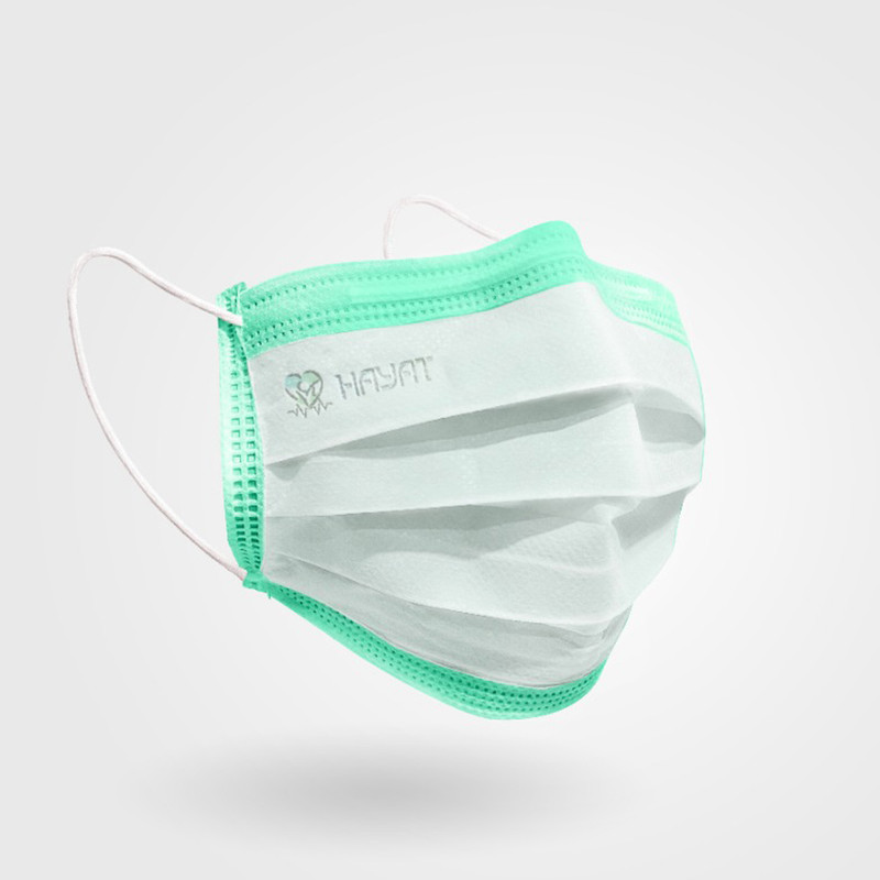 ماسک تنفسی حیات مدل PKG 50033 بسته 50 عددی