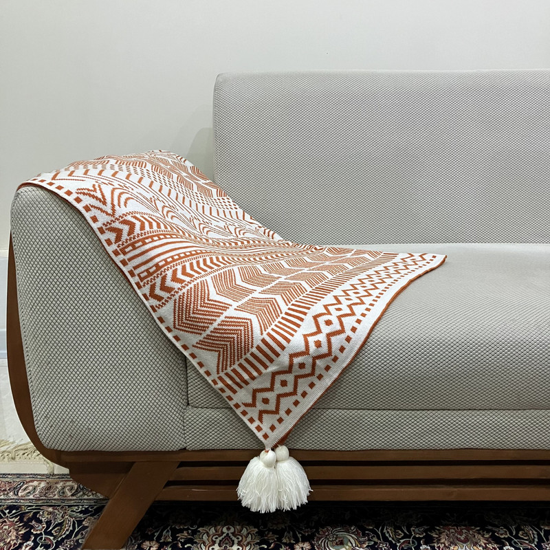 شال مبل مدل مراکشی کد 02 سایز 190x120 سانتی متر