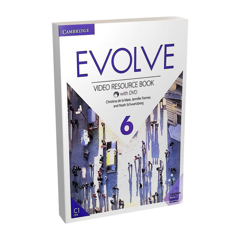 کتاب Evolve 6 video Resource book اثر Alex Paramour انتشارات کمبریدج کتاب Evolve 6 video Resource book اثر Alex Paramour انتشارات کمبریدج