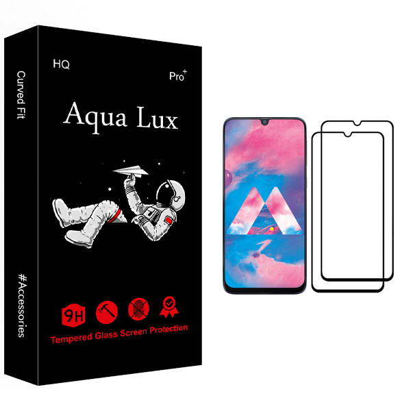 محافظ صفحه نمایش آکوا لاکس مدل +Pro مناسب برای گوشی موبایل سامسونگ Galaxy M30 بسته دو عددی